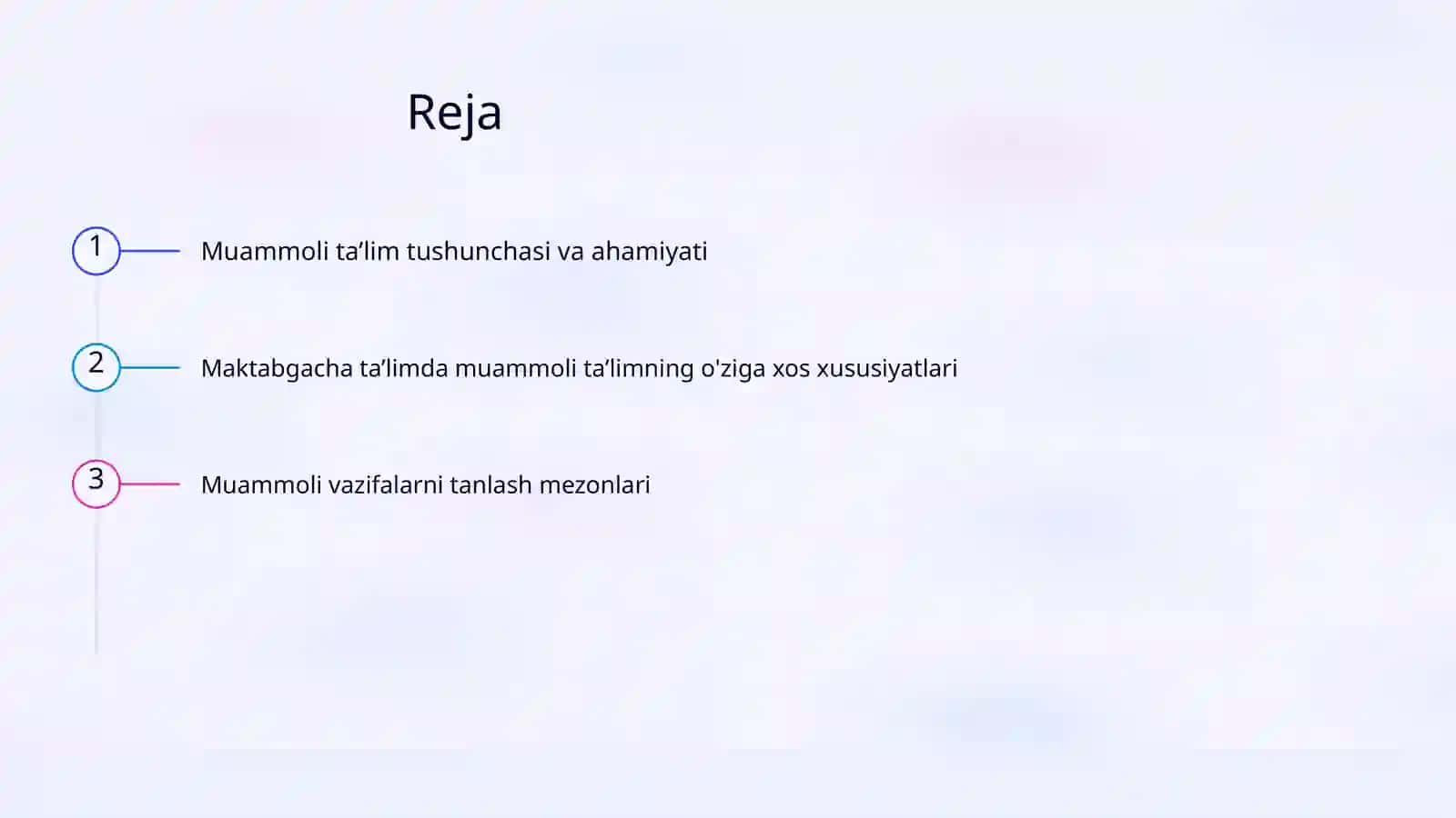 Maktabgacha ta’limda muammoli ta’limni tashkil etish bosqichlari 2