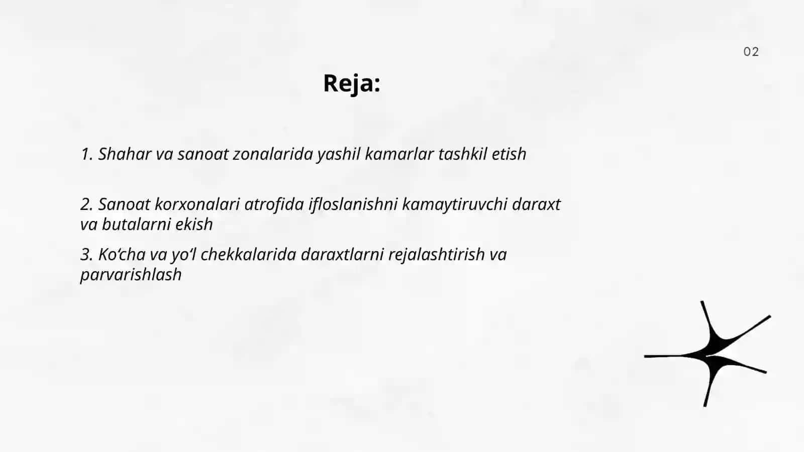 Shahar va sanoat korxonalari atrofini koʻkalamzorlashtirish 2