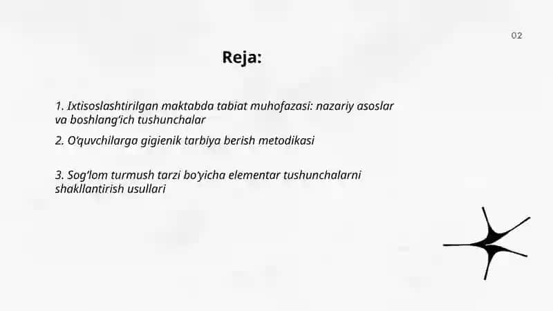 Ixtisoslashtirilgan maktabda ekalogik taʼlim -tarbiya metodikasi 2