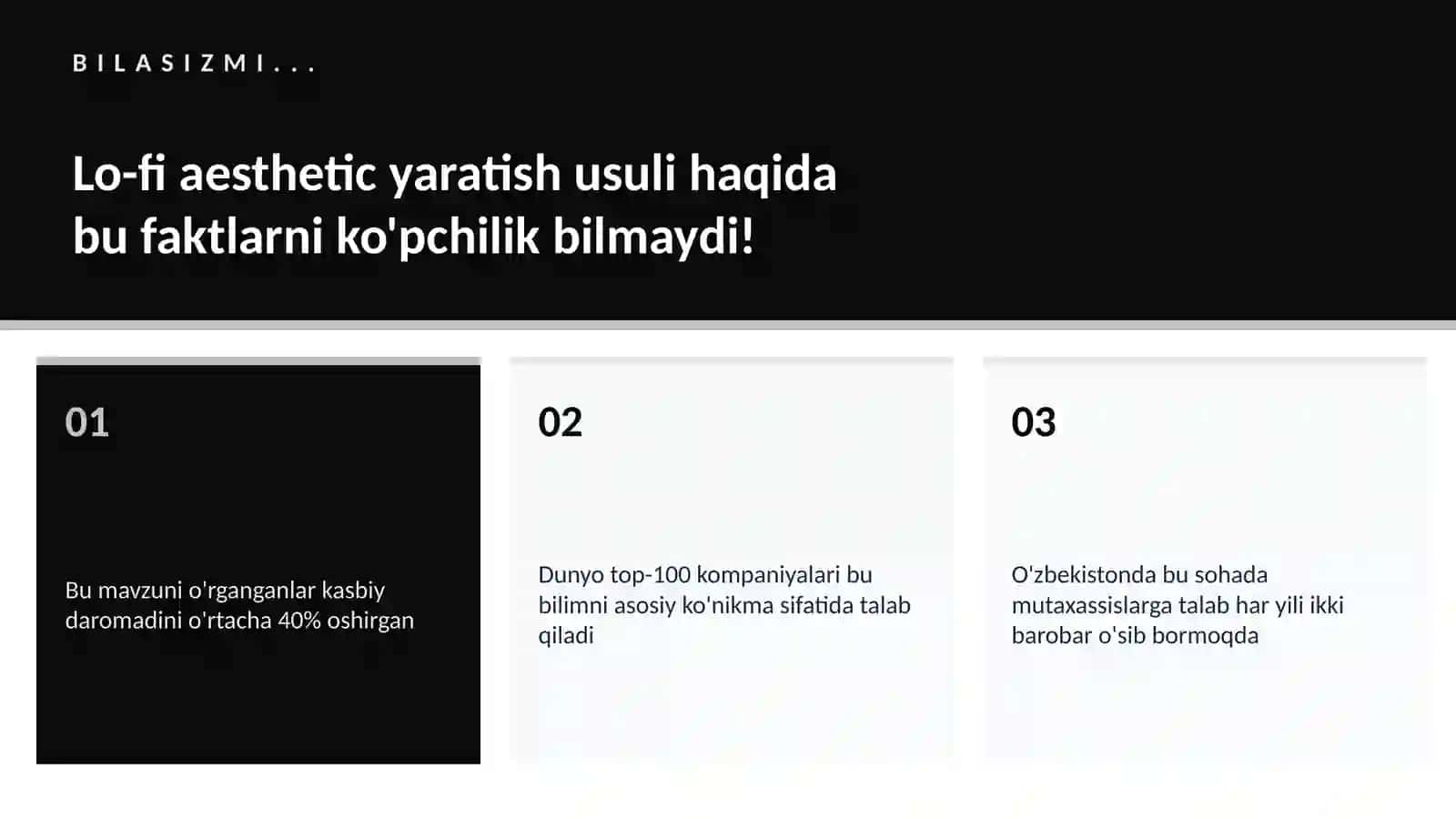 MUSIQA VA AUDIO TEXNOLOGIYALAR 2