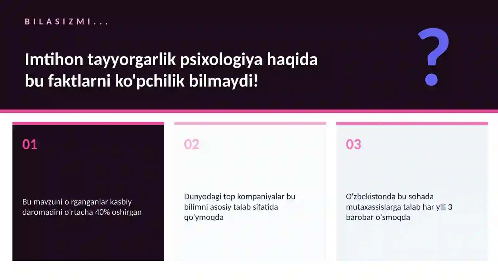 Imtihon tayyorgarlik psixologiya 2
