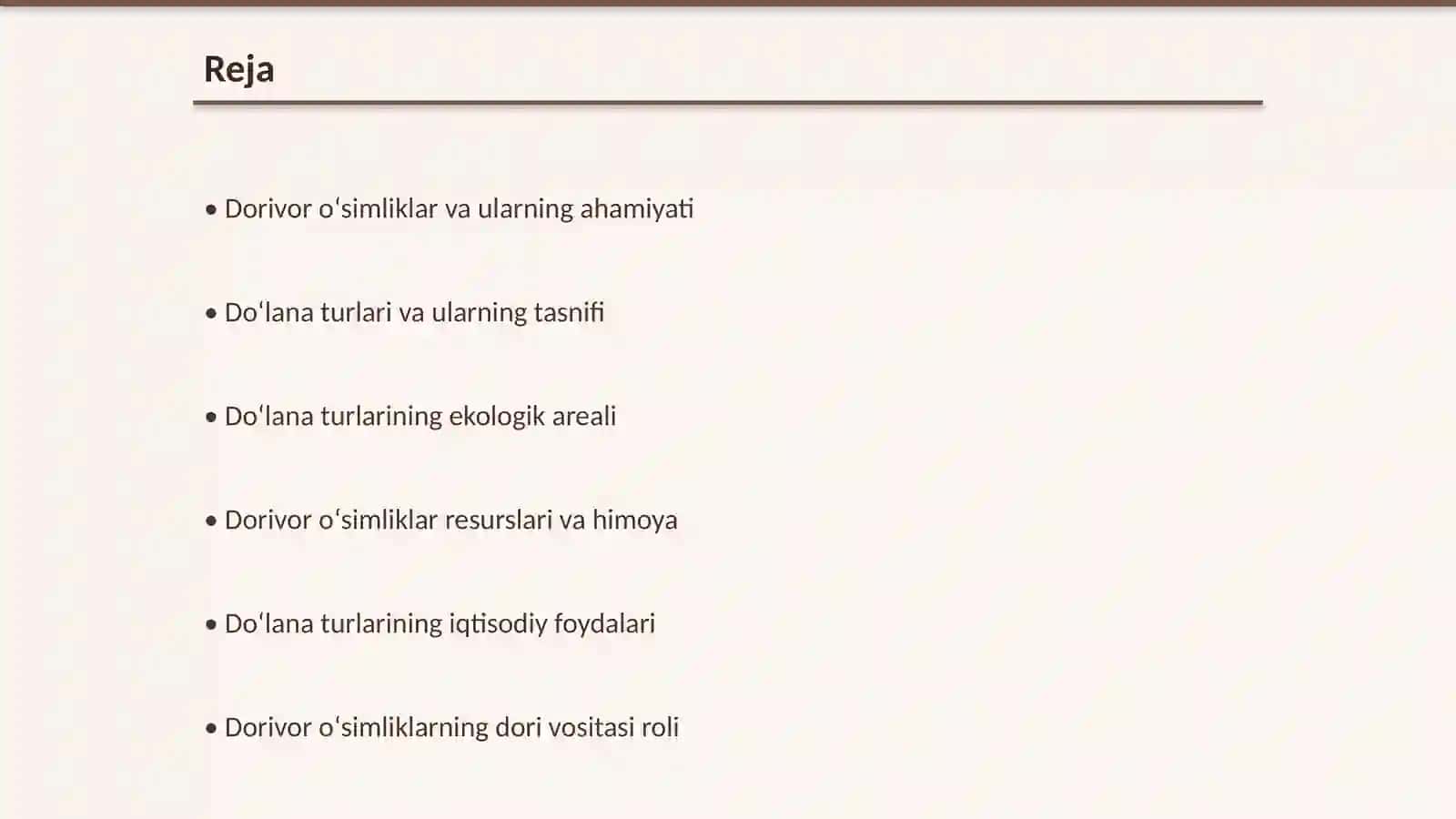 Dorivor oʻsimliklar va ularning ahamiyati 2