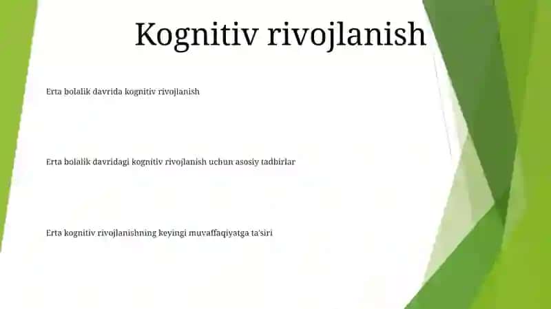 Ijtimoiy va hissiy rivojlanish 2
