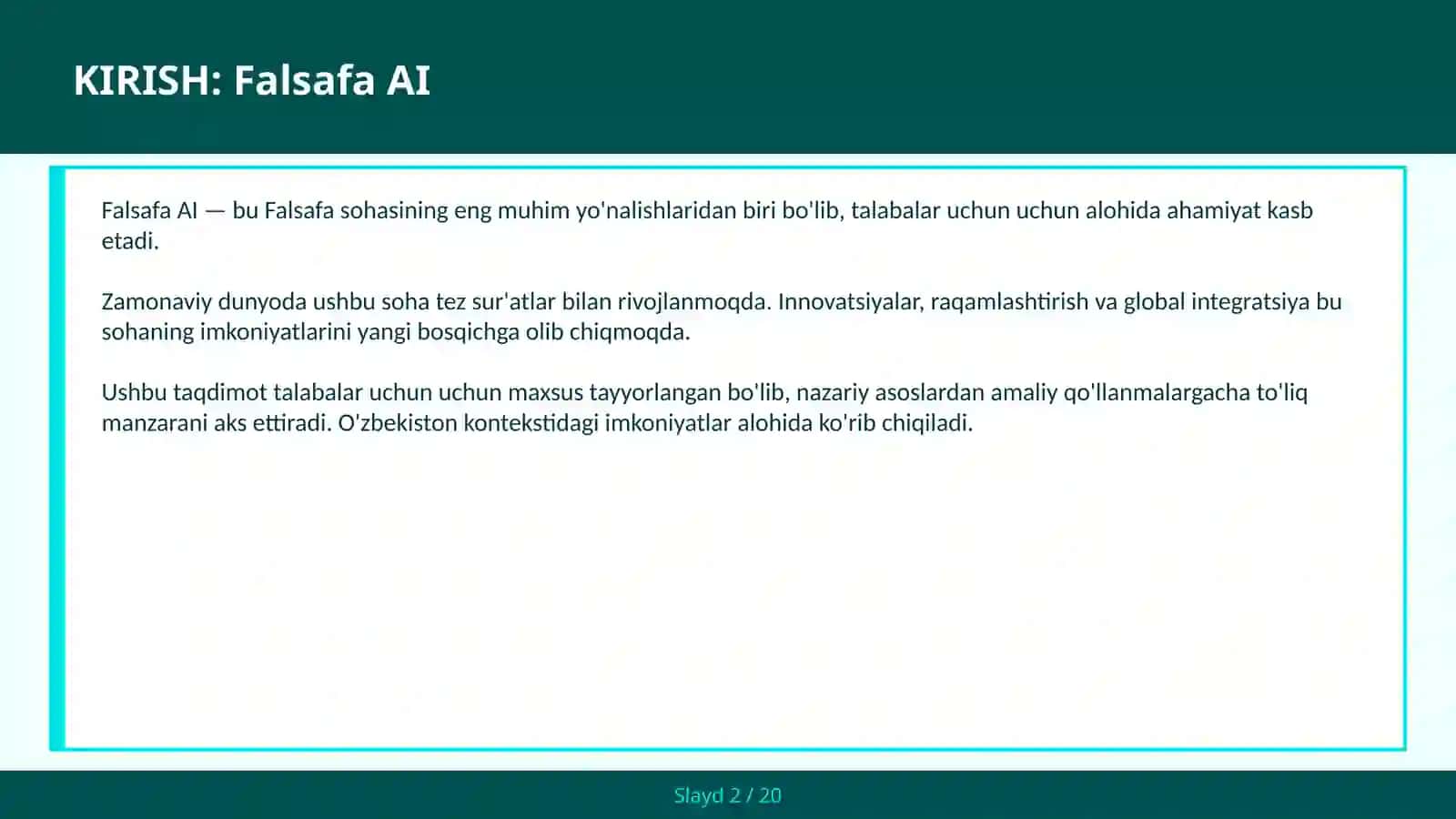 Falsafa AI 2