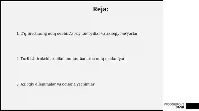 O'qituvchining Nutq Odobi 2