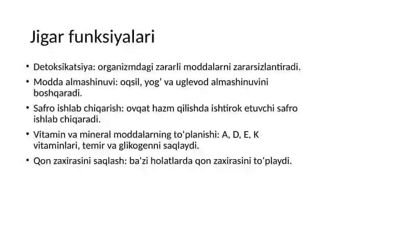 Jigar kasalliklari pptx 2