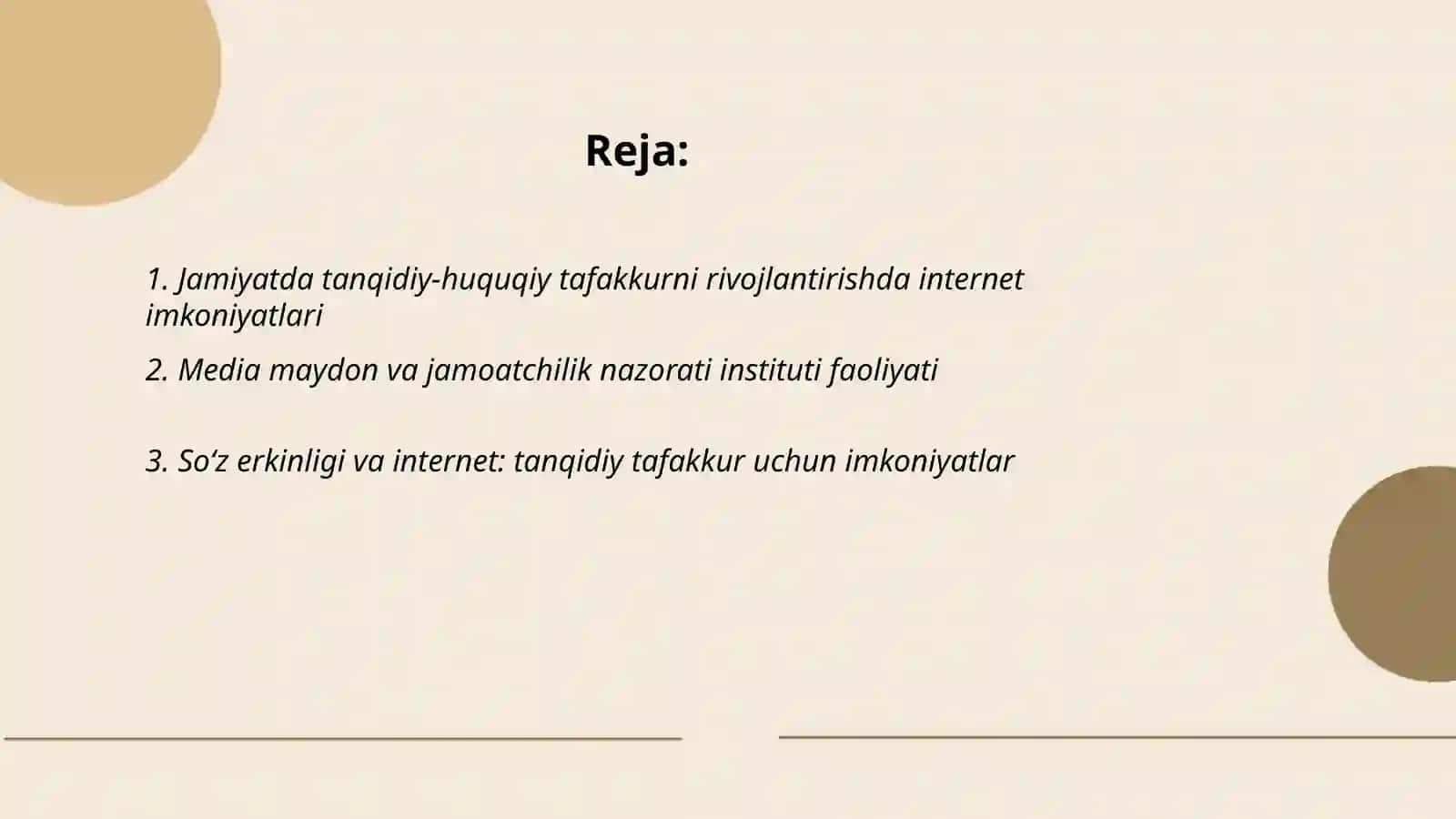 Jamiyatda Tanqidiy-Huquqiy Tafakkurni Rivojlantirishda va Jamotchilik Nazorati Institutining Faoliyati 2