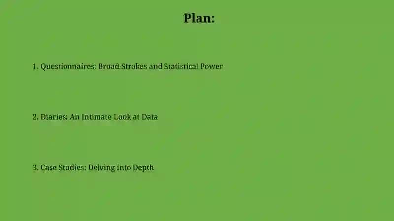 Data collection materials 2