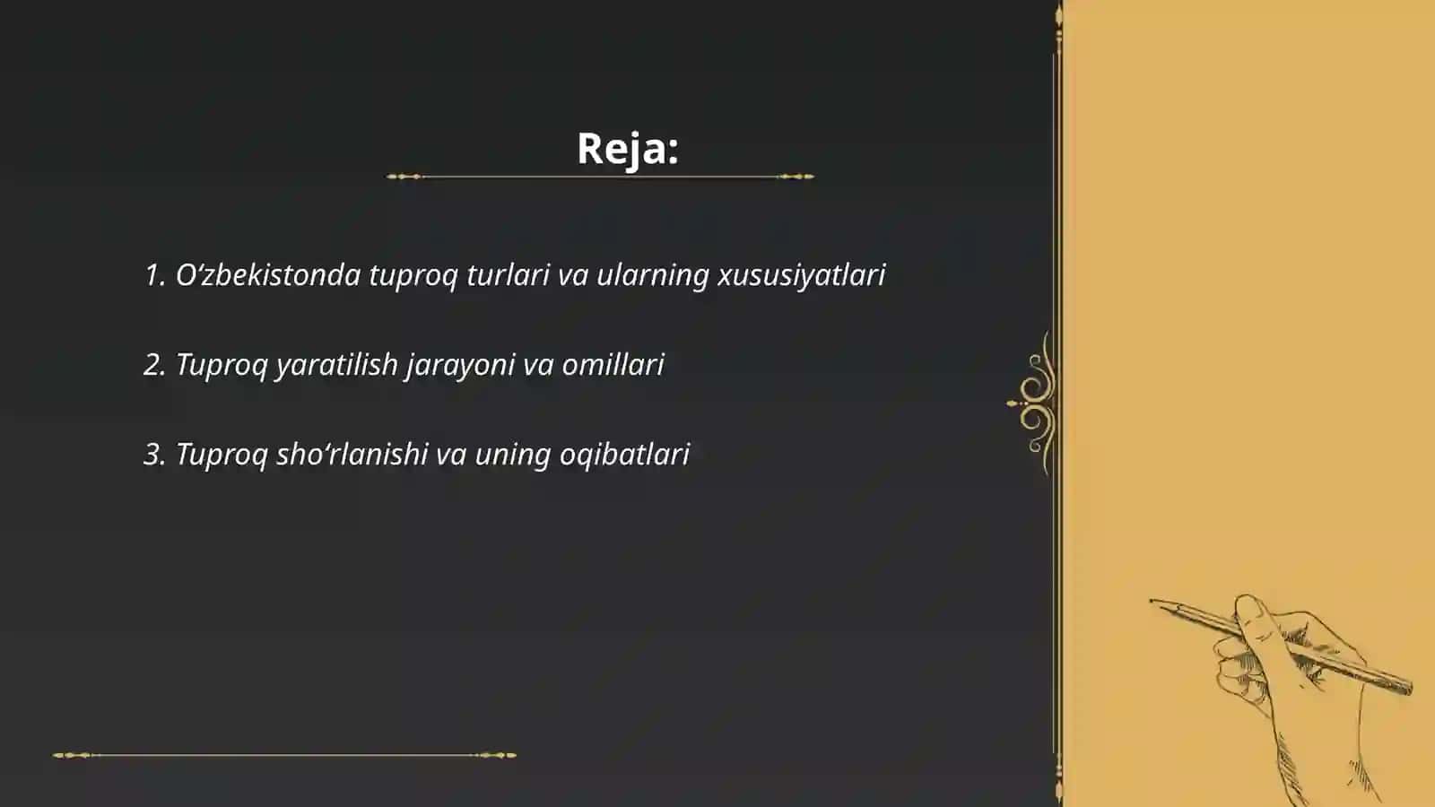 Oʻzbekistonda Tuproqlar Geografiyasining Rivojlanishi 2