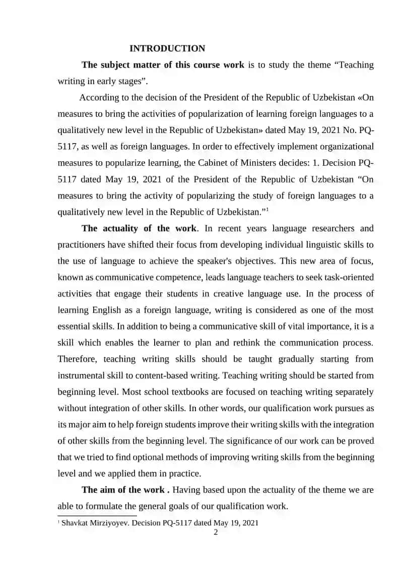 Teaching writing in early stages 2