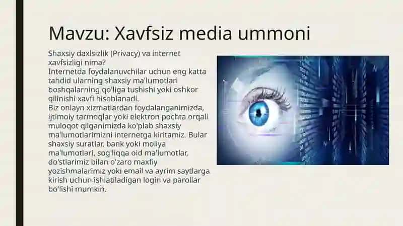 XAVFSIZ MEDIA UMMONI 2