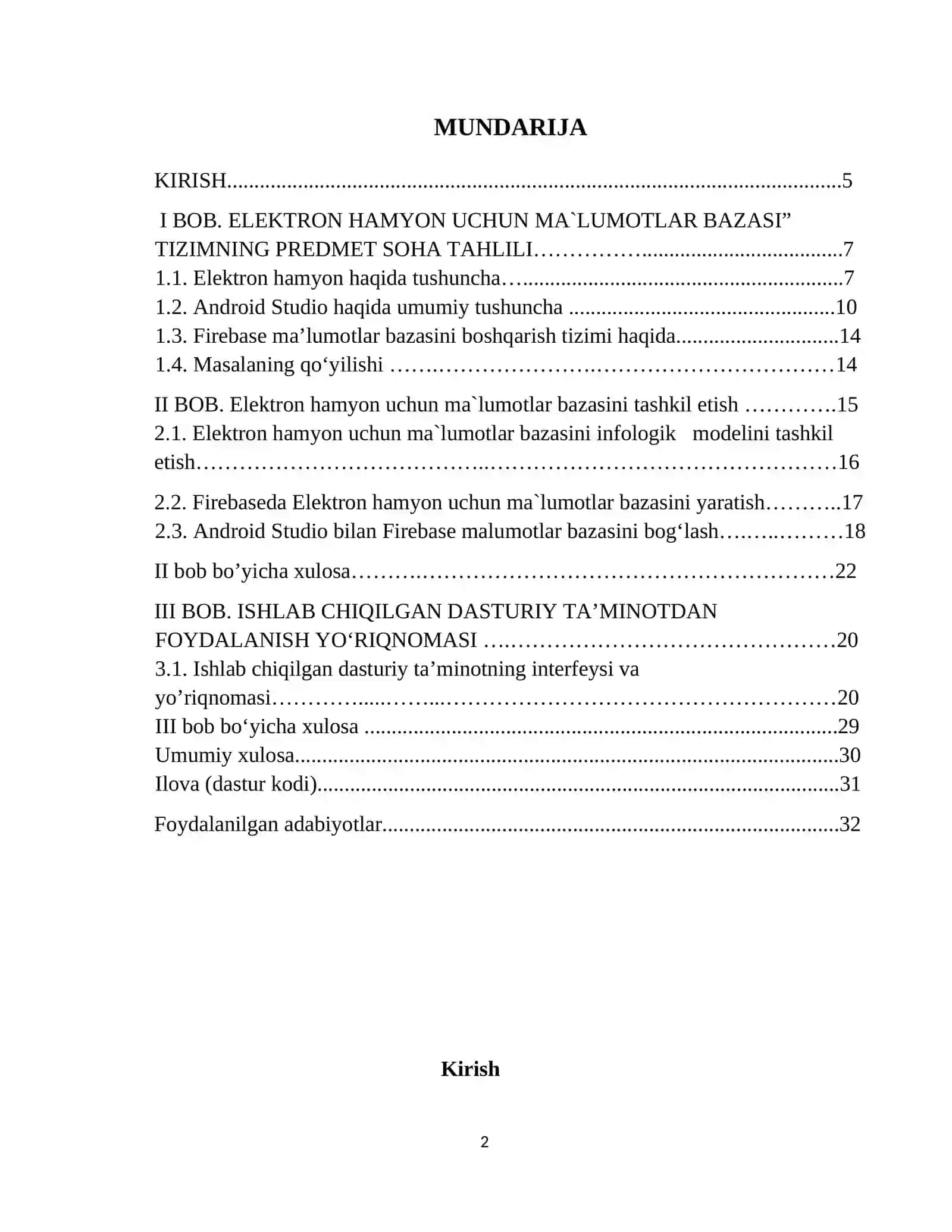 “Hamyon hisobot ”mobililovasiniyaratish 2