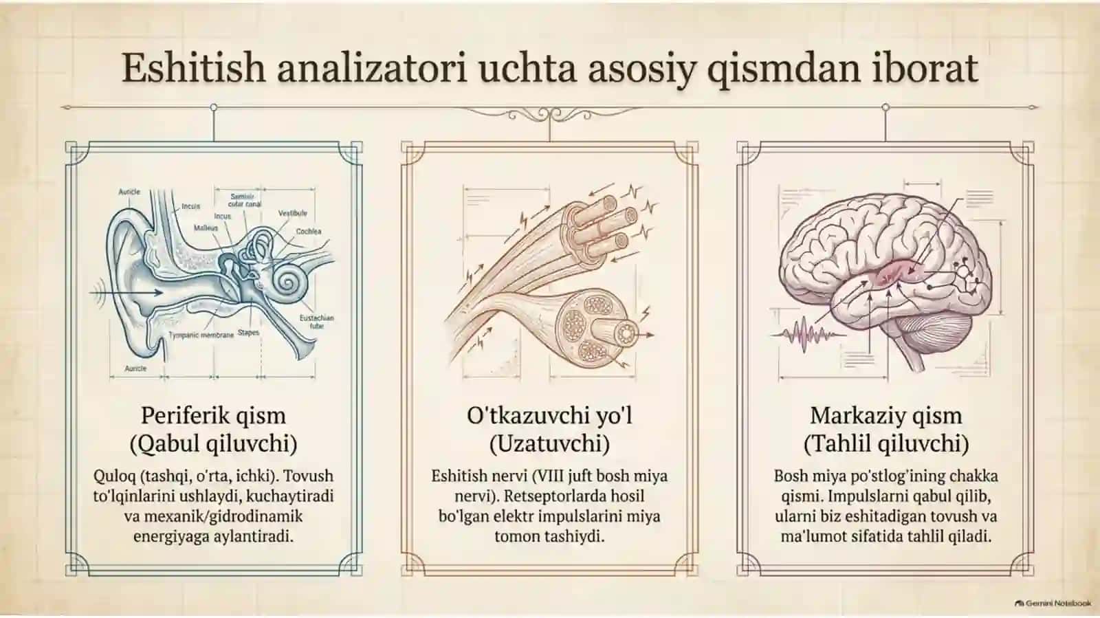 Eshitish analizatorlar Akustika 2