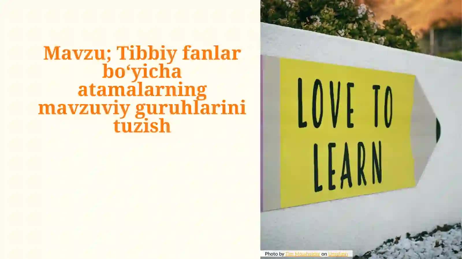 Tibbiy Atamalarni Mavzular Bo'yicha Ajratish 2