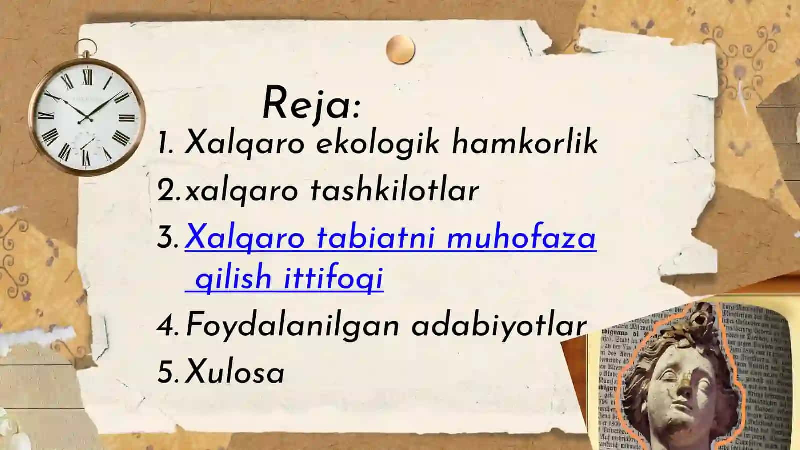 Atrof muhitni muhofaza qilishdagi xalqaro harakatlar 2