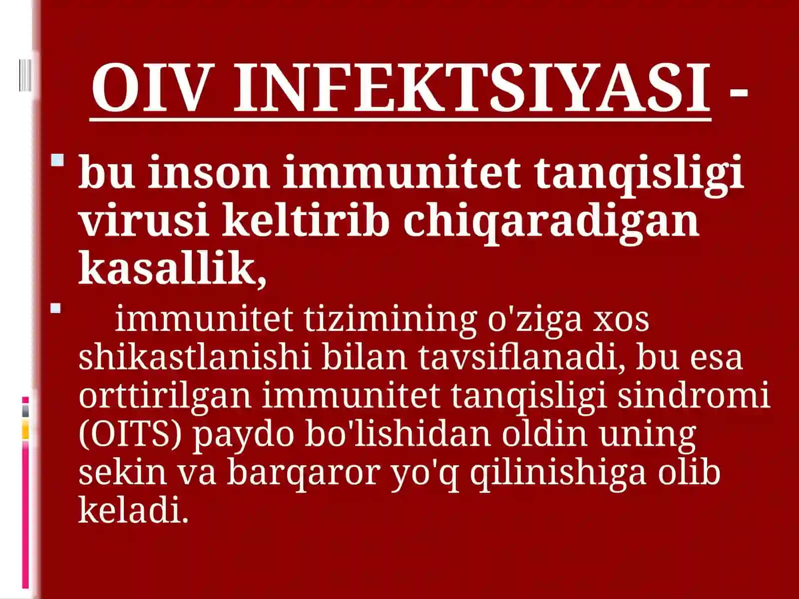 OIV INFEKTSIYASI 2