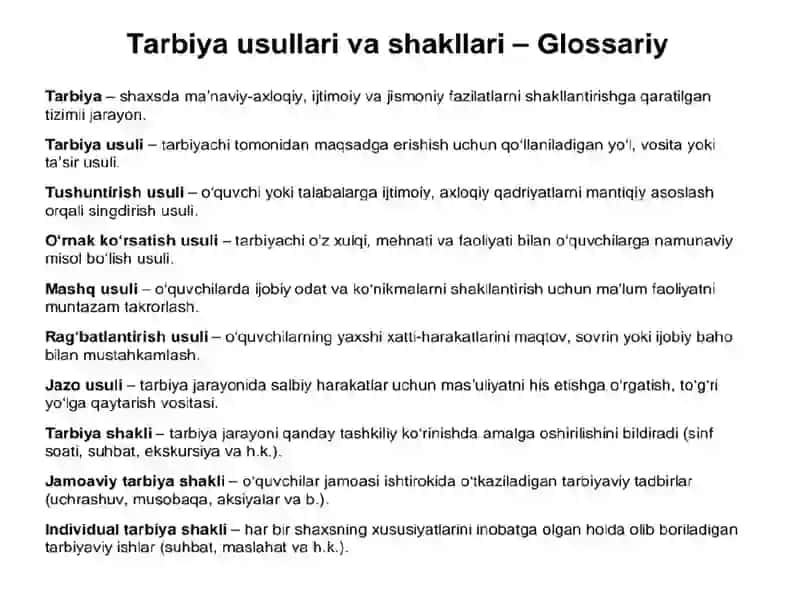 Shaxs manaviy yuksalishida qadriyatlarning ahamiyati 2