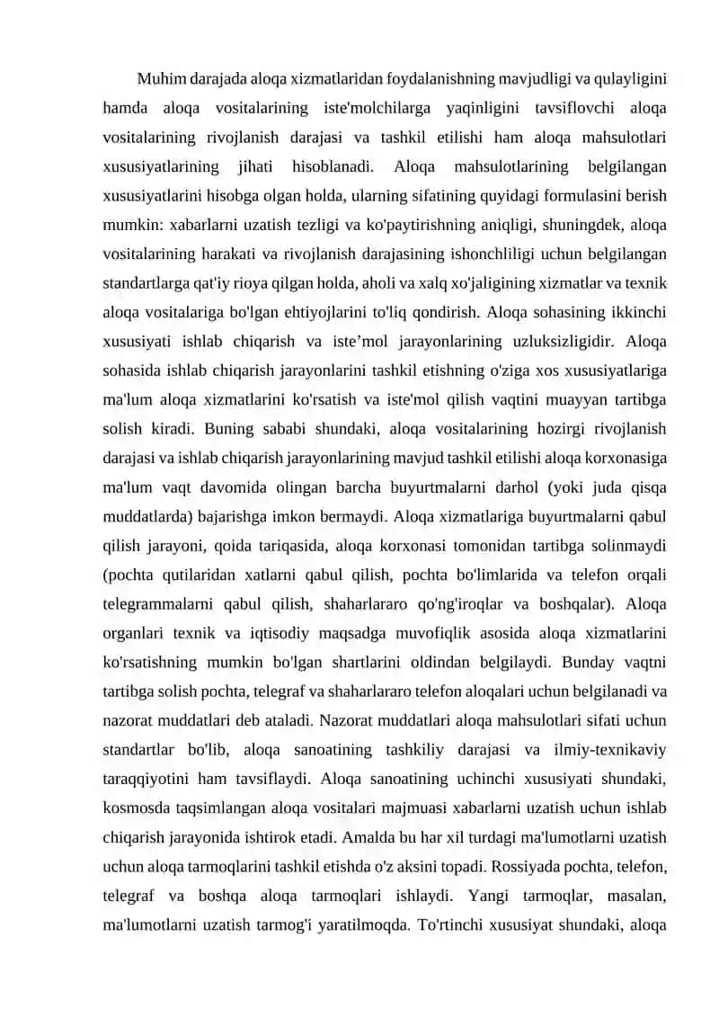 O'zbekiston telekommunikatsiyalari tizimi 2
