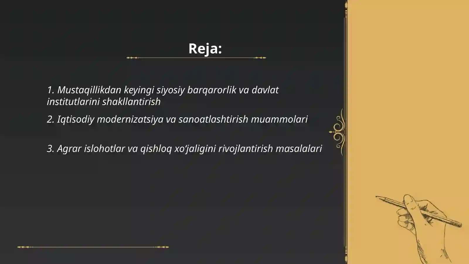 Osiyo mamlakatlarida mustaqillik va taraqqiyot muammolari 2