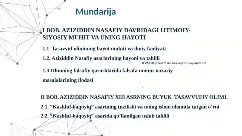 Aziziddin Nasafiyning  “Kashful-haqoyiq” asarining  manbashunoslik tahlili 2