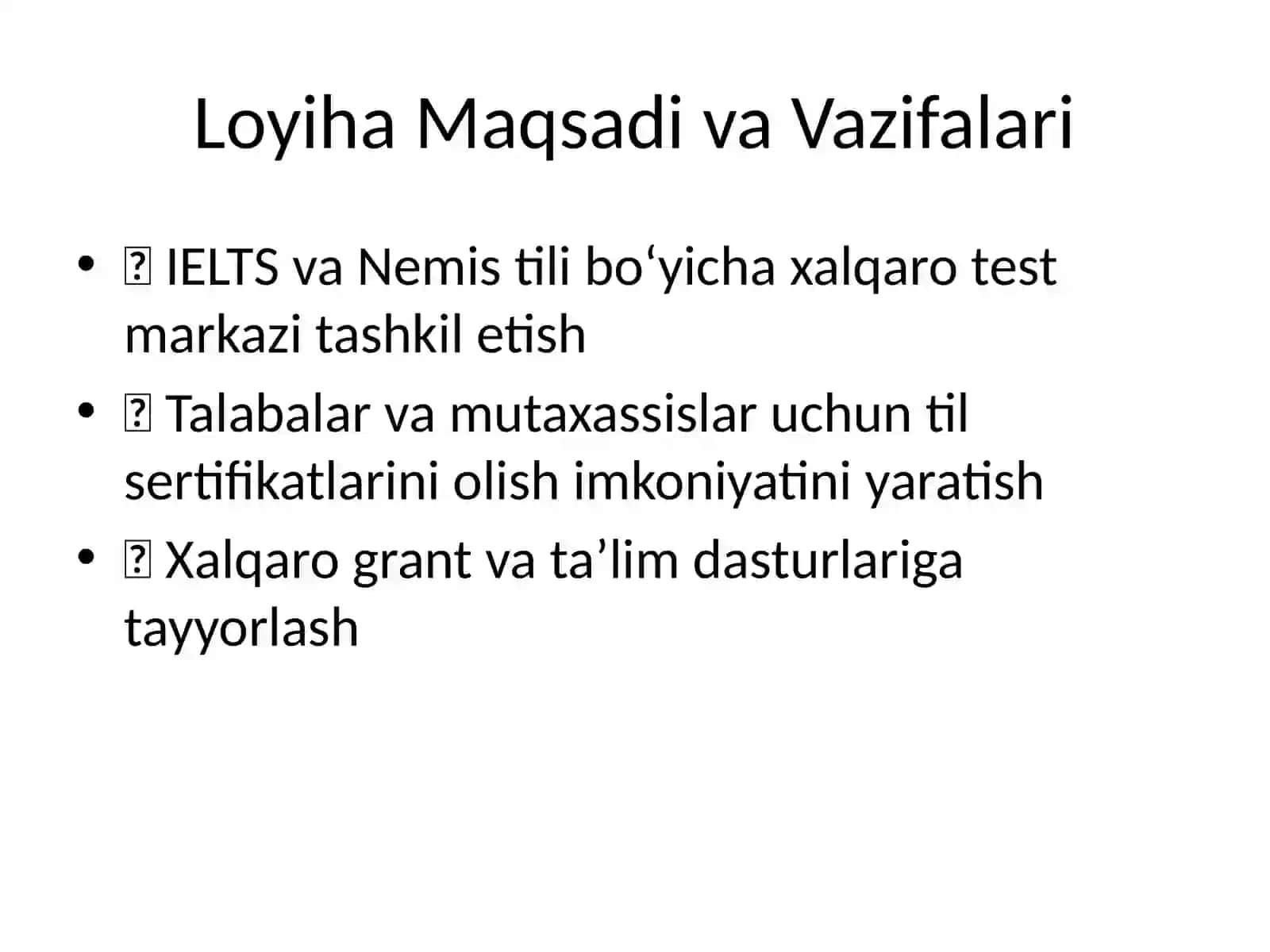 Guliston IELTS va Nemis Tili Test Markazi 2