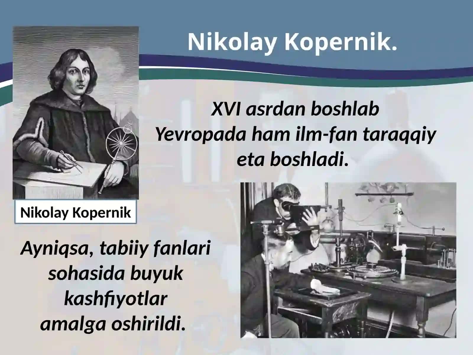 yevropada ilm fan kashfiyotlari 2
