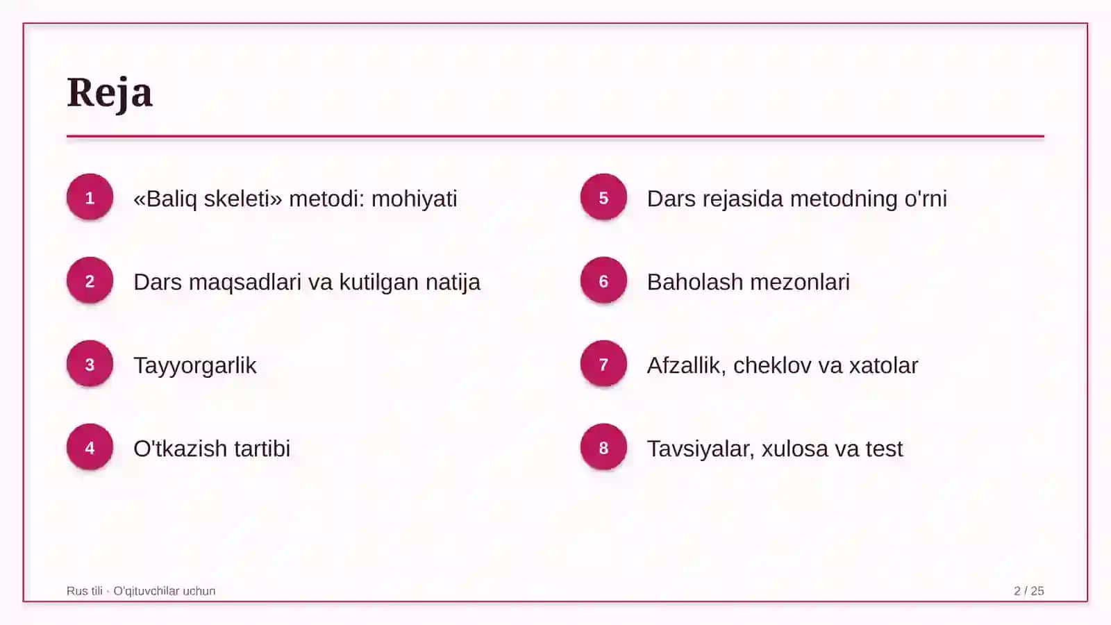 rus tili darslarida baliq skeleti metodidan foydalanish 4687 2