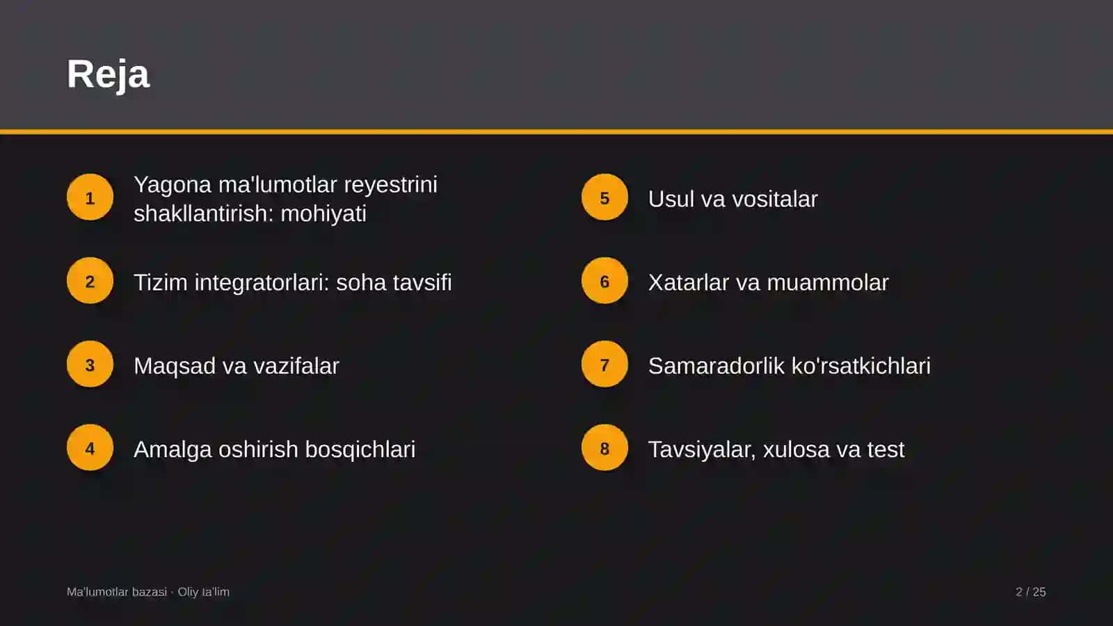 tizim integratorlarida yagona ma'lumotlar reyestrini shakllantirish 4343 2