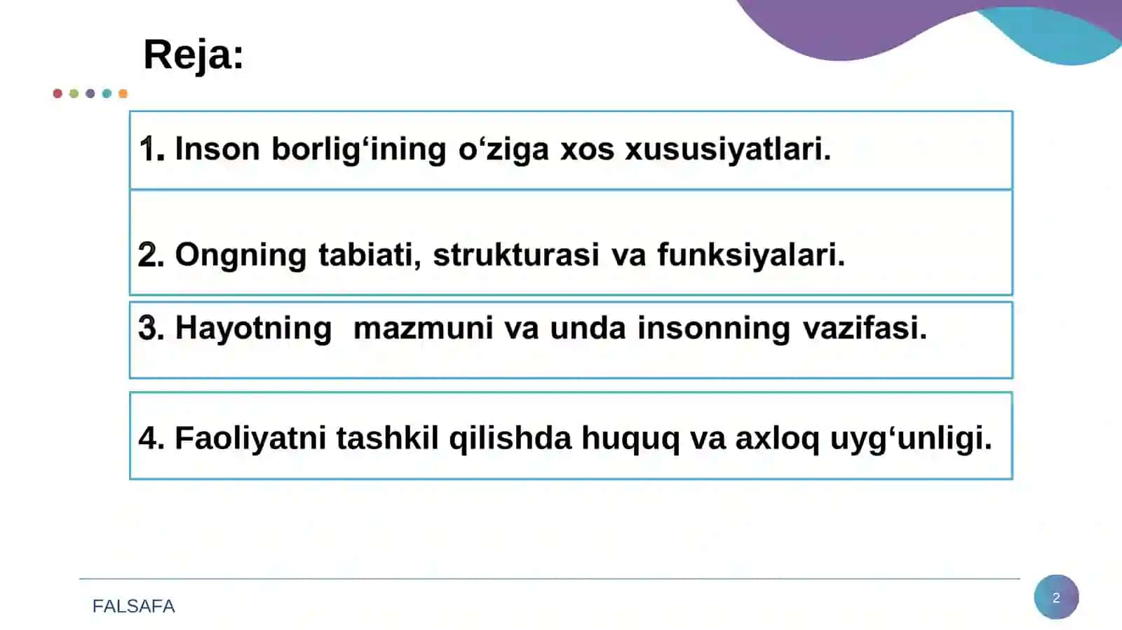 Insоn  falsafasi (Falsafiy  antropologiya) 2