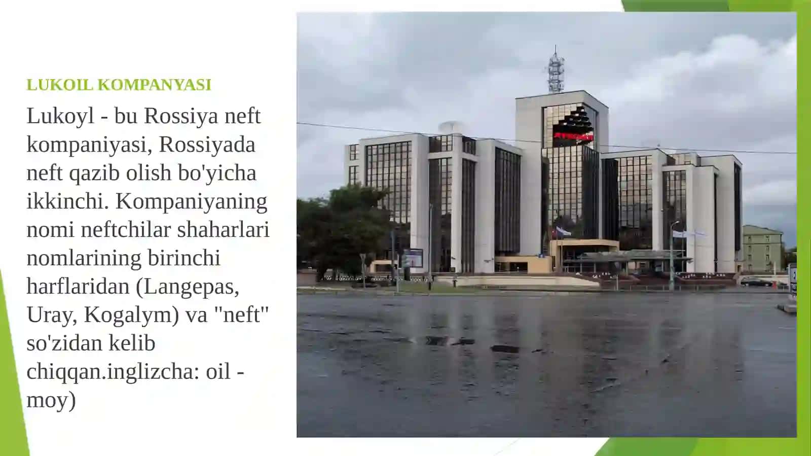 LUKOIL KOMPANYASI 2