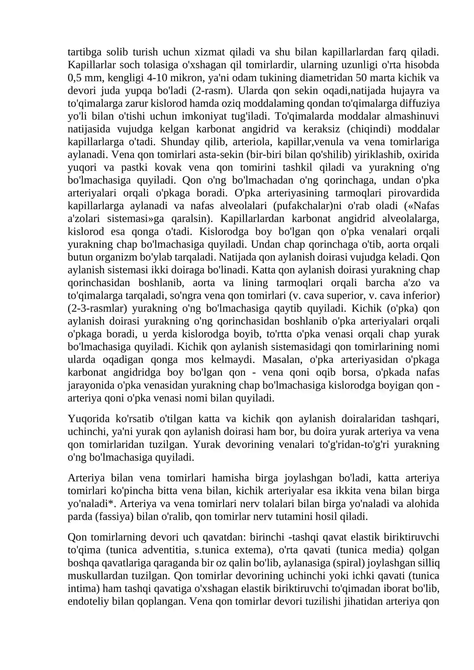 Qon sistemasi fiziologiyasi.Qon sistemasi, qonning miqdori va tarkibi. Qon hosil qiluvchi organlar va qon deposi. Qonning fiziologik vazifalari 2
