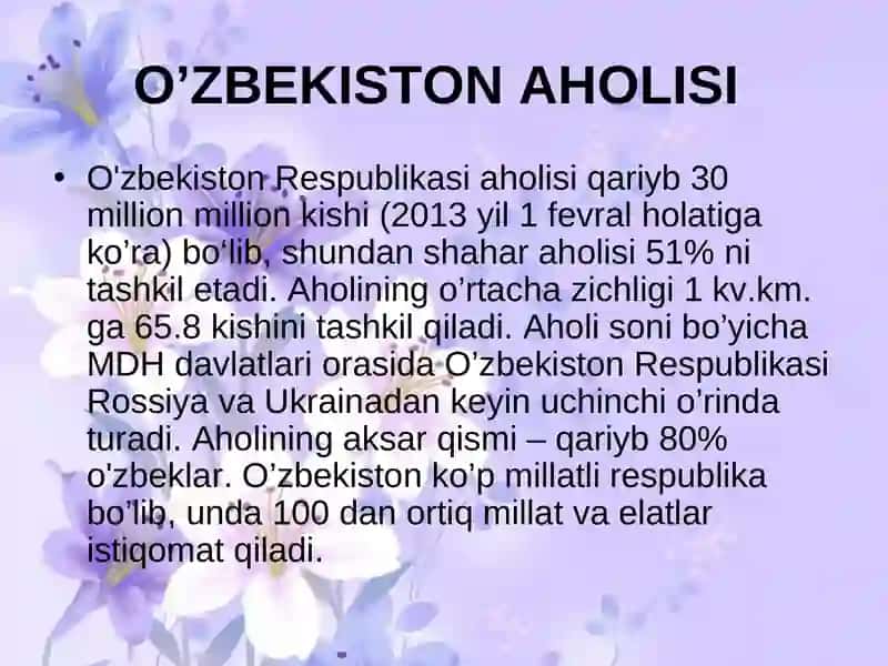 MILLIY BAYRAMLAR 2