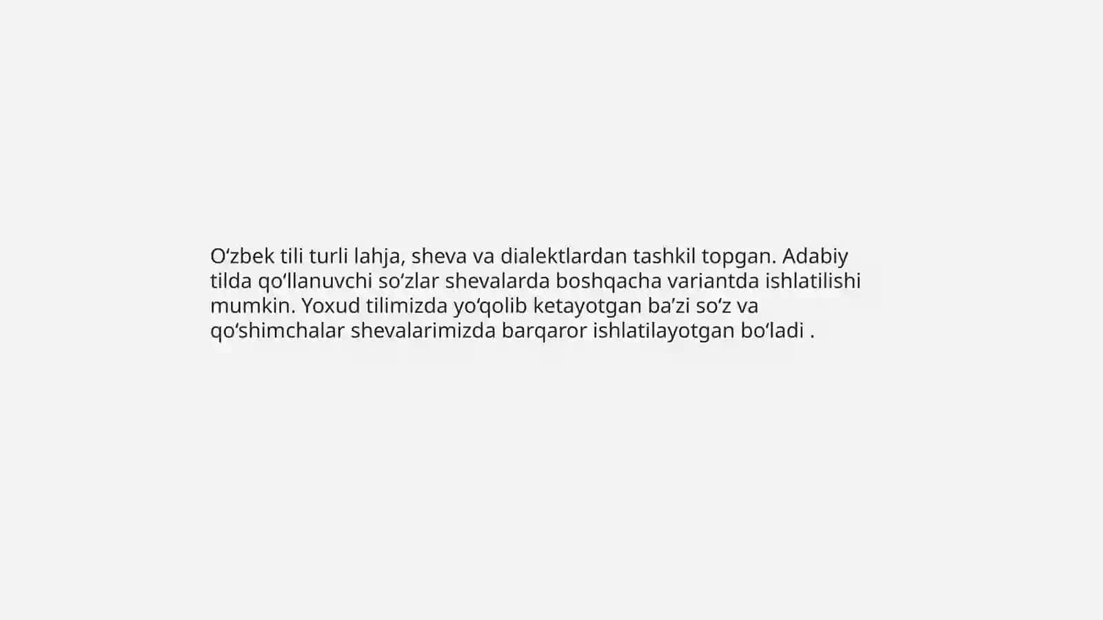 Qashqadaryo viloyati Yakkabogʻ tumani Alakuylak qishlogʻi shevasi 2