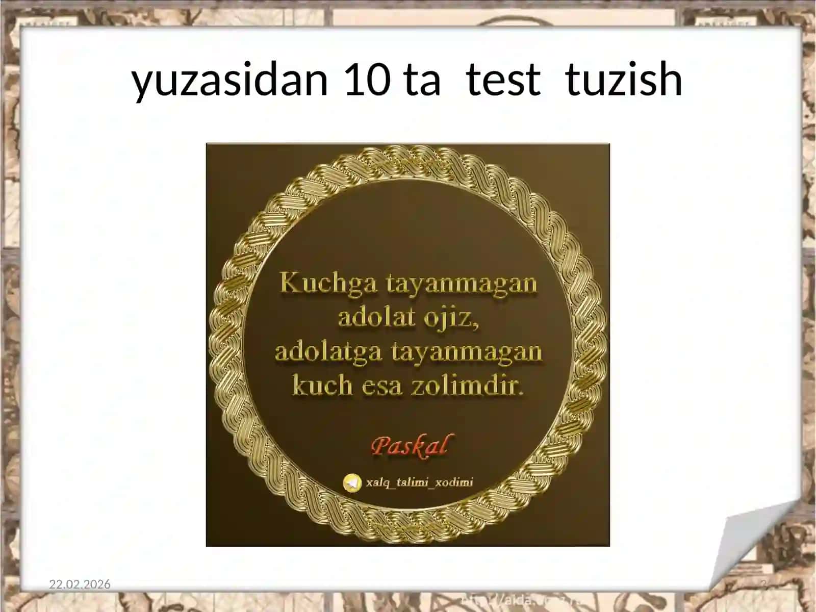 XIX asrning ikkinchi yarmi – XX asr boshlarida Qoraqalpoqlar madaniyati 2