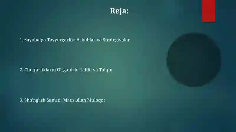 Adabiy asar ustida ishlash 2