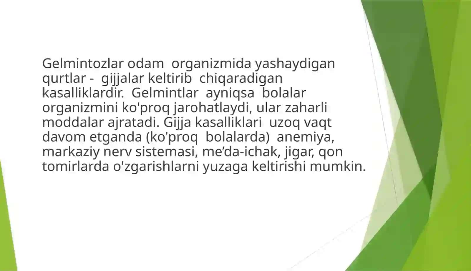 Ichak gelmintozlariga qarshi qo'llanadigan moddalar 2