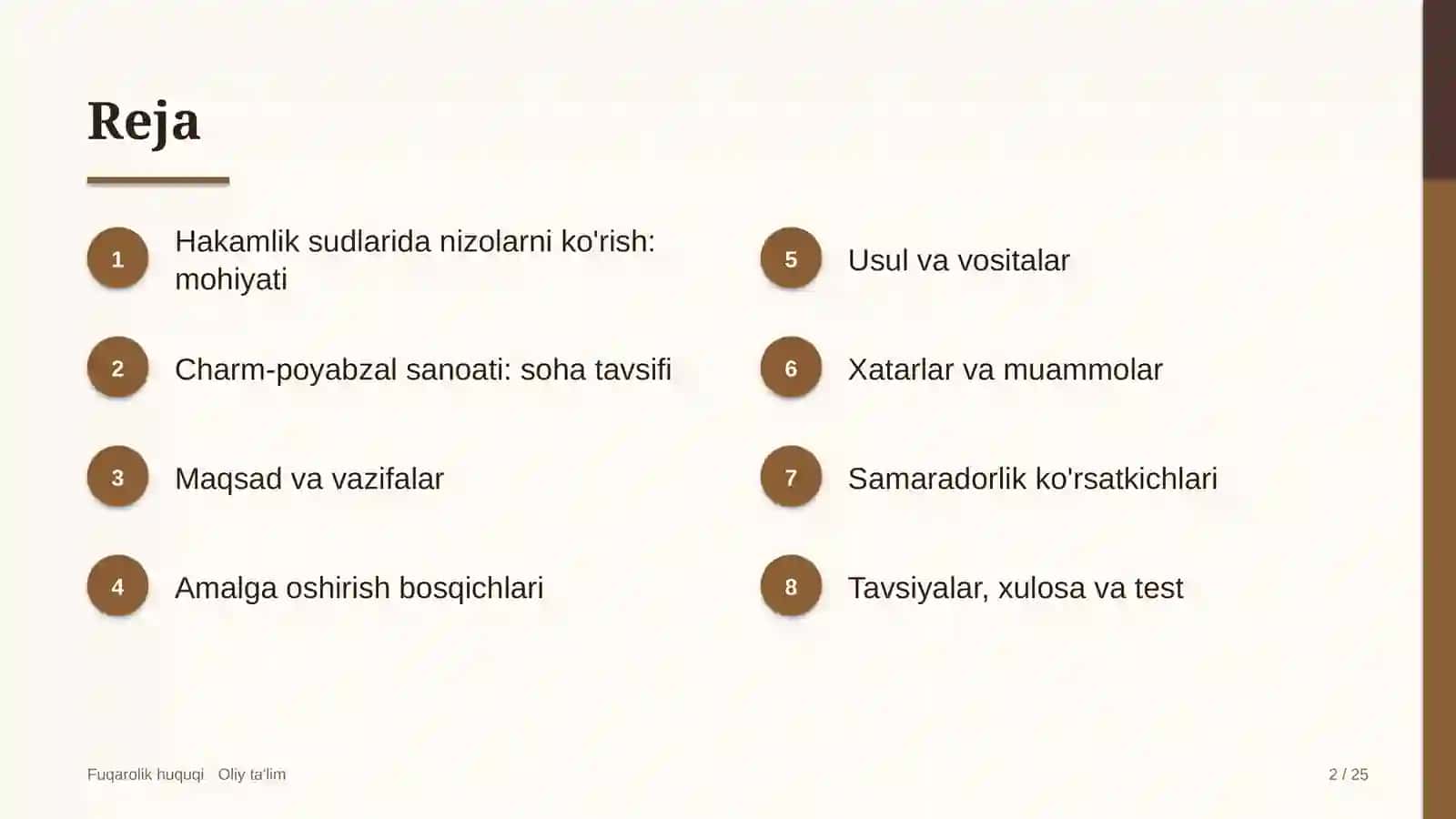 charm poyabzal sanoatida hakamlik sudlarida nizolarni ko'rish 3200 2