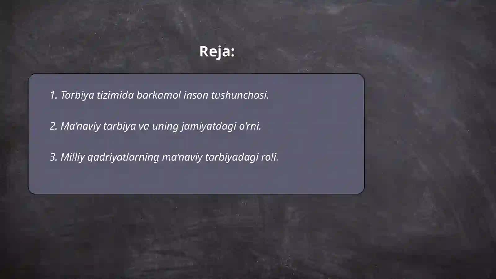 Tarbiya tizimida barkamol insonni ma’naviy tarbiyalash masalalari 2