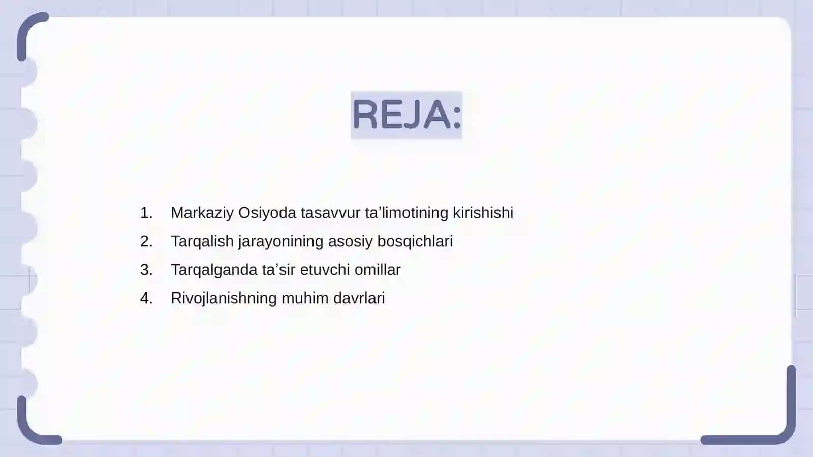 Markaziy Osiyoda tasavvur taʼlimotining tarqalishi va rivojlanishi 2
