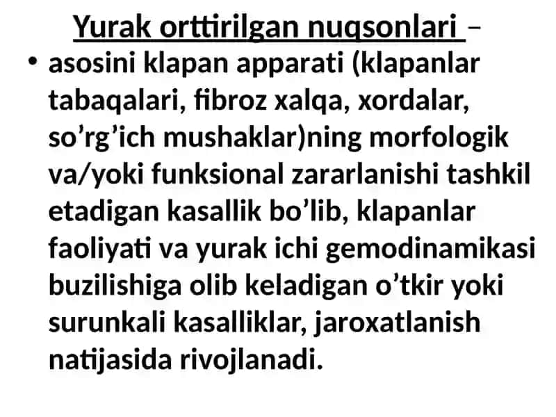 YURAK ORTTIRILGANNUQSONLARI 2