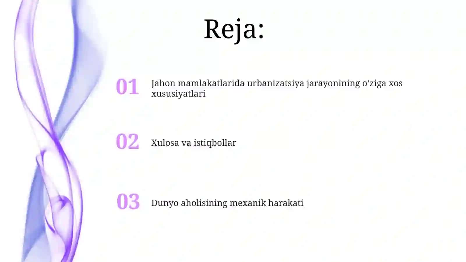 Jahon mamlakatlarida urbanizatsiya jarayonining oʻziga xos xususiyatlari 2