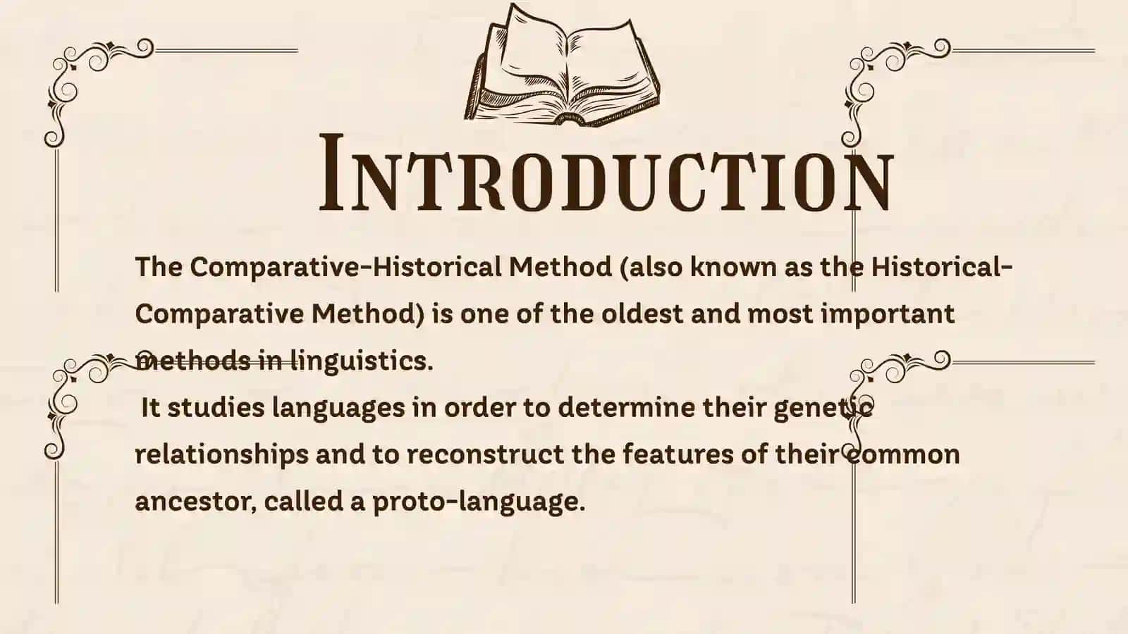 Comparative Historical Method 2