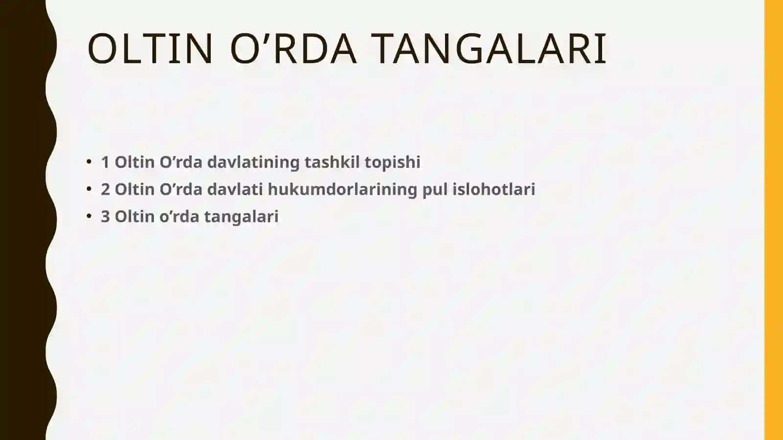 Oltin o’rda tangalari 2