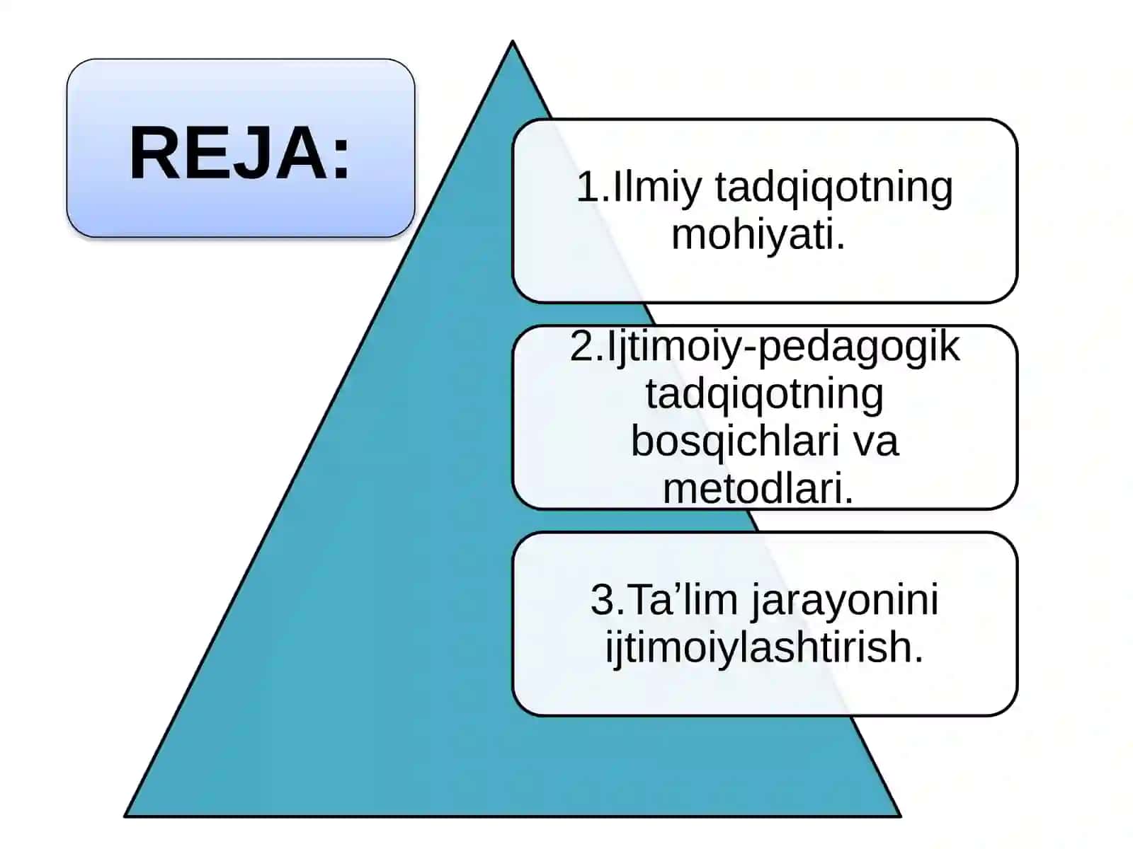 Ijtimoiy-pedagogik tadqiqotlar. Ijtimoiy pedagogik faoliyat metodikasi va texnologiyasi 2