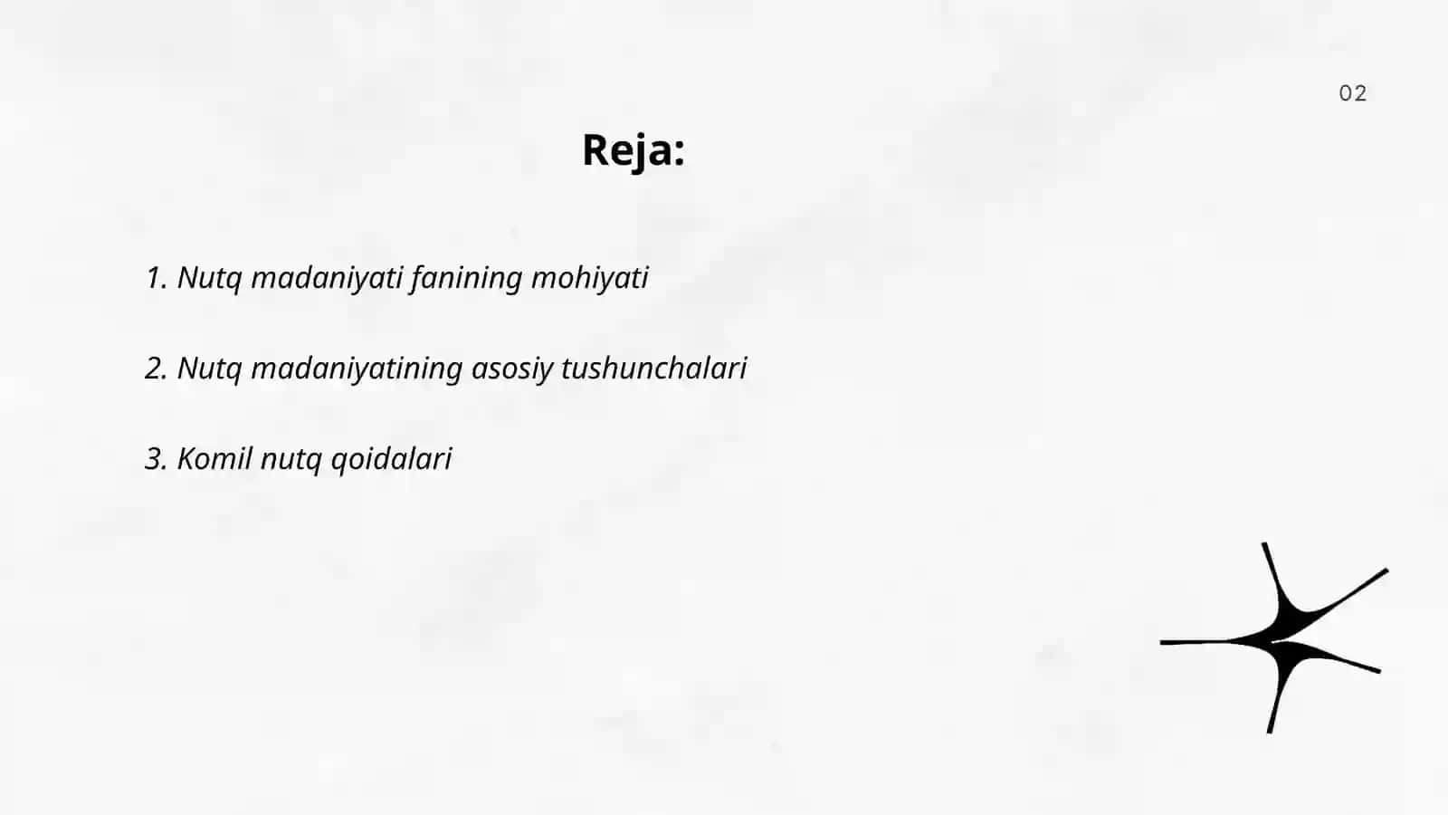 Nutq madaniyati fanining maqsad va fazifalari 2