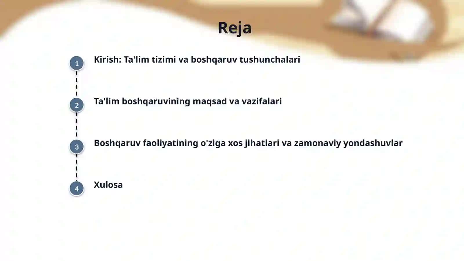 Ta'lim tizimlaridagi boshqaruv faoliyatining o'ziga xos xususiyatlari 2