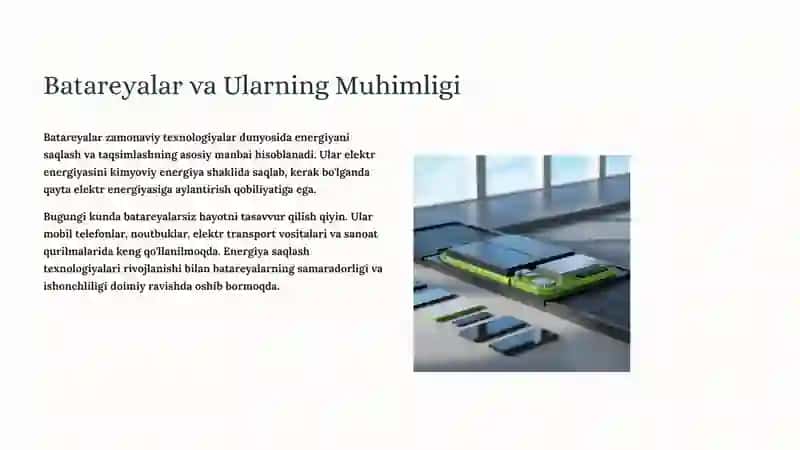 Zaryadlash-Razryad Jarayonlarida Batareyalarning Ishlashini Tahlil Qilish 2