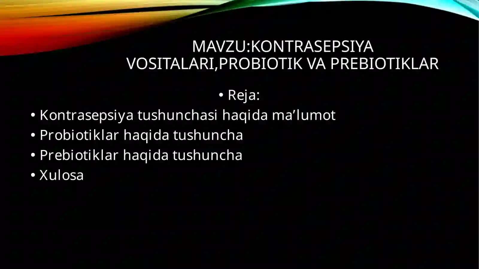 Toshkent davlat tibbiyot universiteti1-son davolash ishi fakulteti314-Bguruh talabasiMANSUROVAZEBO 2