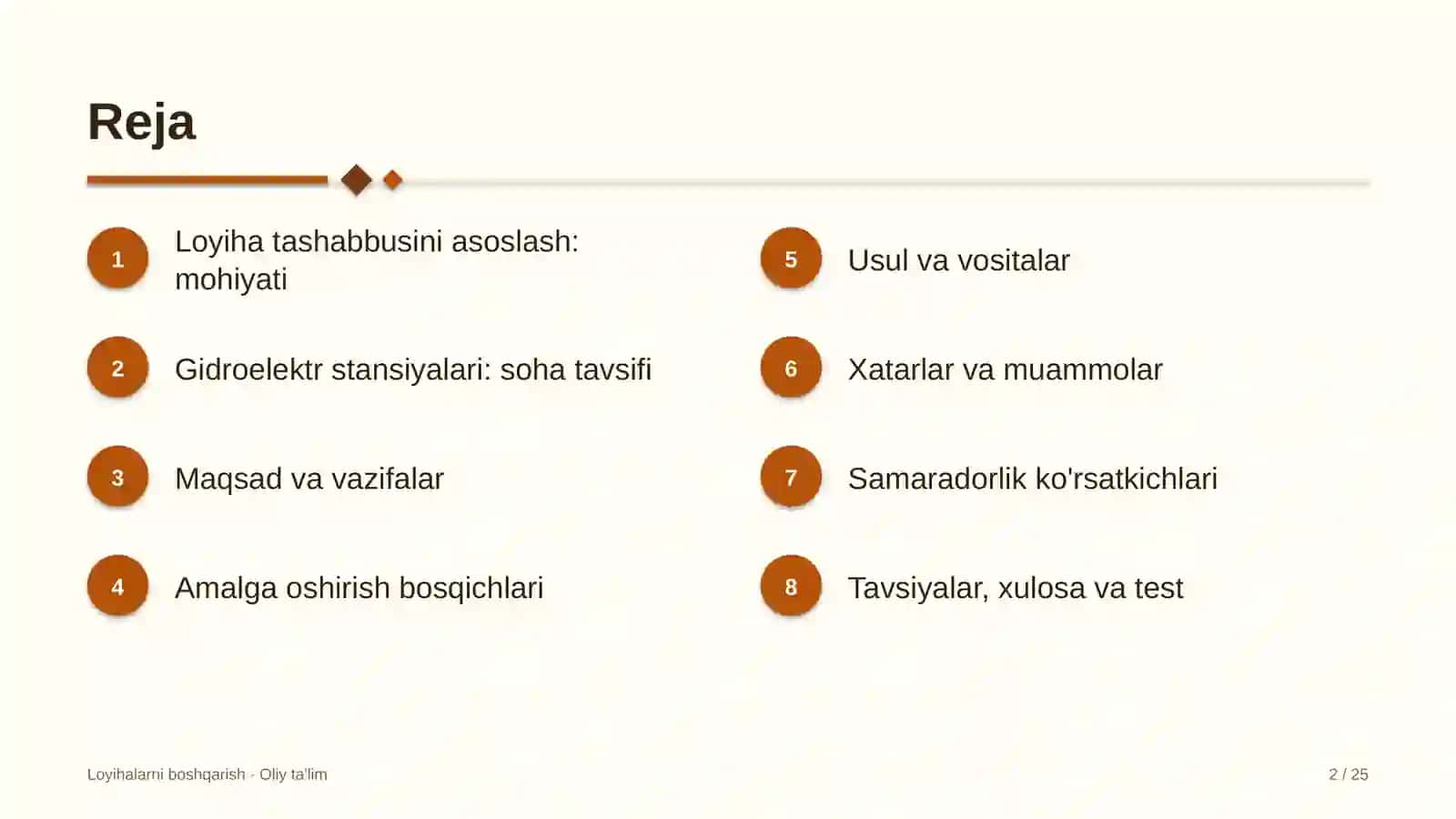 gidroelektr stansiyalarida loyiha tashabbusini asoslash 8313 2