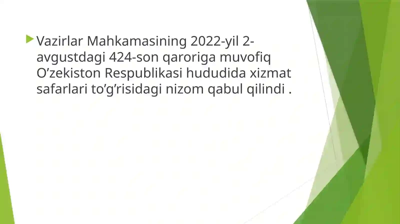 Xizmat safari xarajatlari hisobi 2